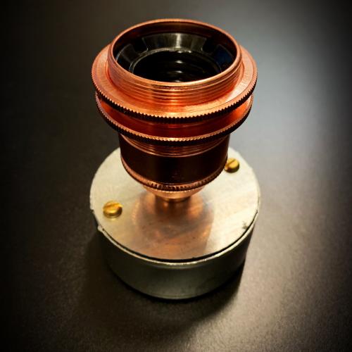 Copper E27 conduit box baton holder Fraser Besant Lighting